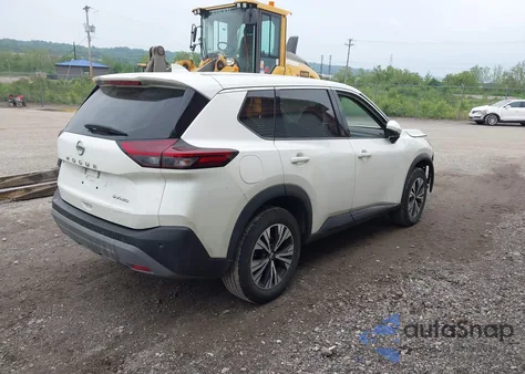 2021 Nissan Rogue Sv Intelligent Awd из США, поврежденный, VIN 5N1AT3BB5MC814656